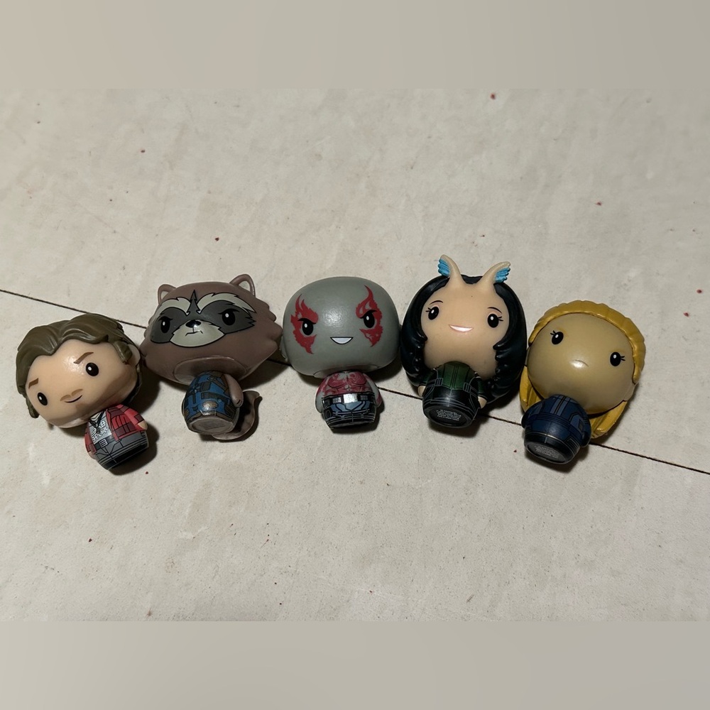 🪐🚀 Set of Guardians of the Galaxy 2 Funko Pint Size Heroes Figures